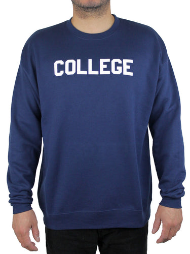 College Sweatshirt Front View