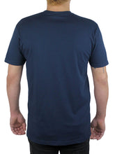 College T-Shirt Back View